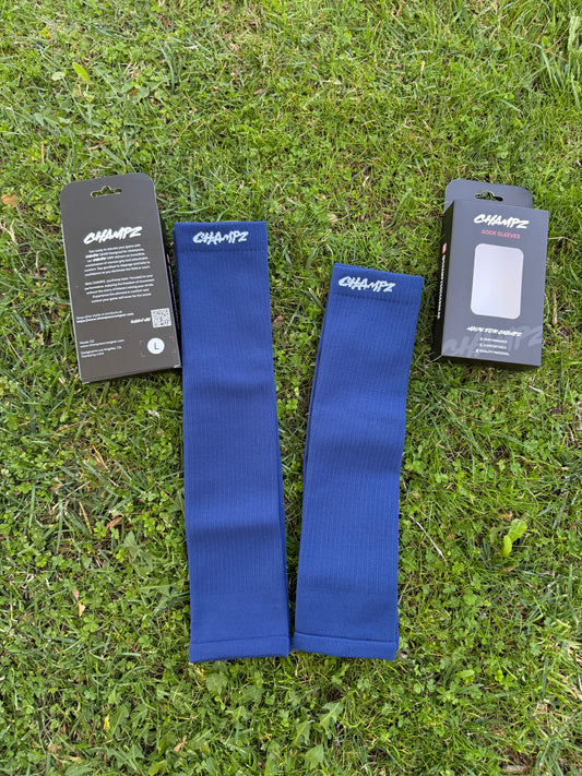 SOCK SLEEVES- BLUE
