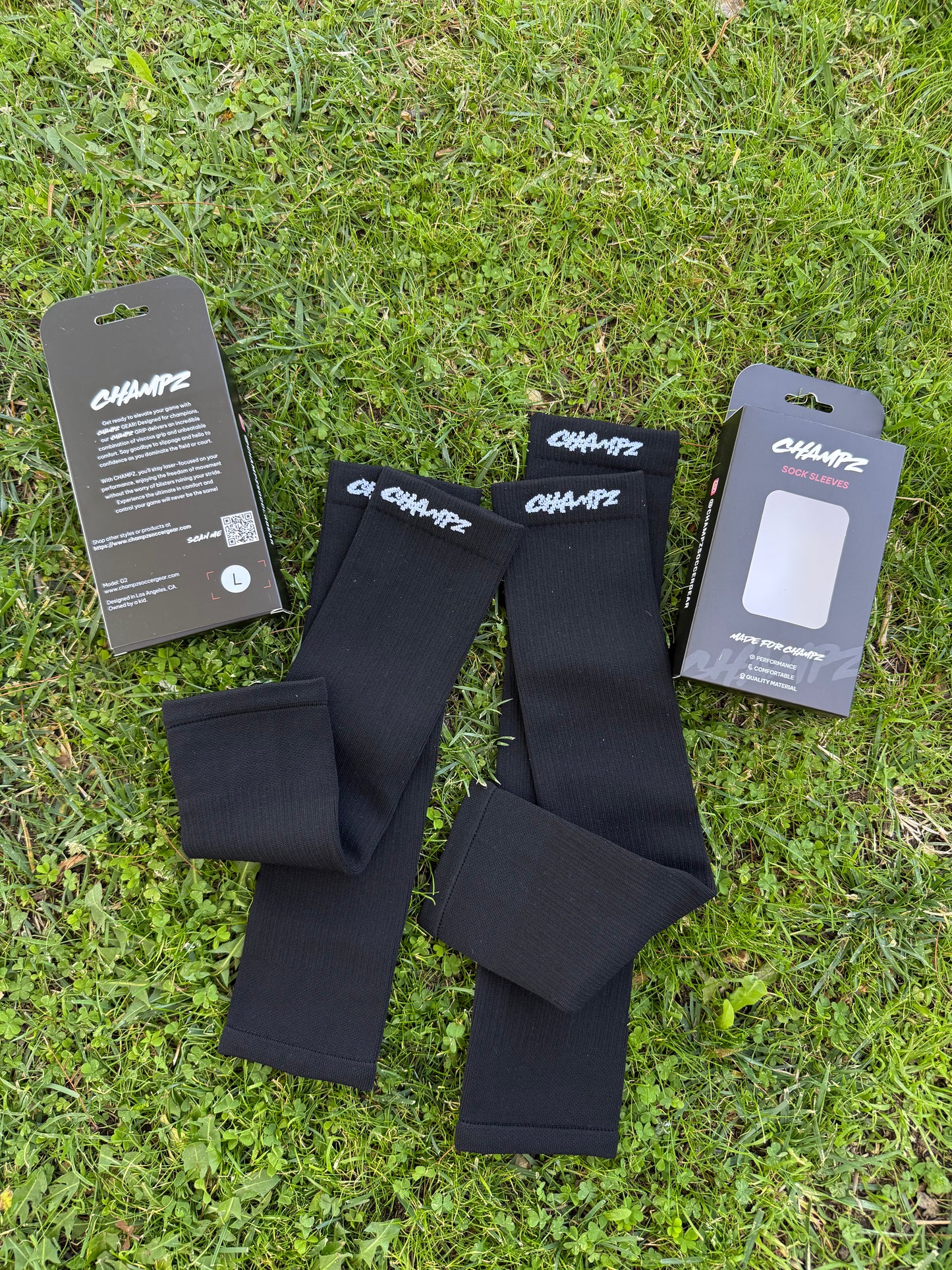 SOCK SLEEVES- BLACK