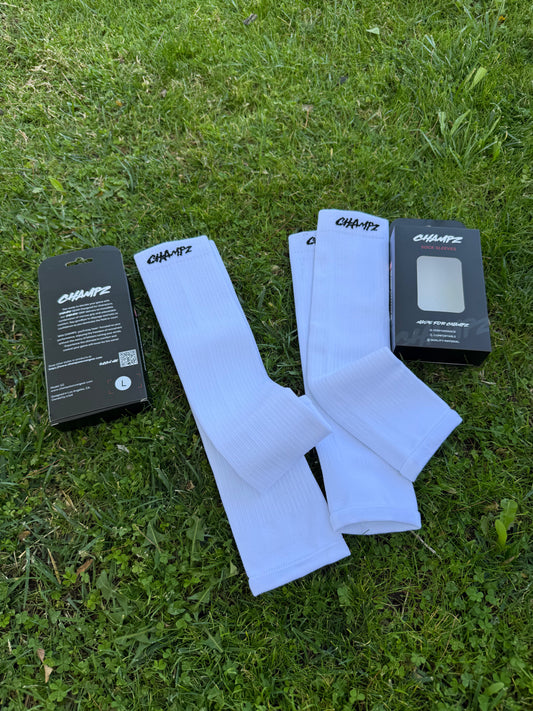 SOCK SLEEVES- WHITE